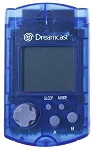 Sega Dreamcast Visual Memory Unit transparent blau verkaufen