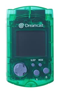 Sega Dreamcast Visual Memory Unit transparent grün verkaufen