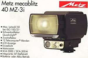 Metz Mecablitz 40 MZ-3i verkaufen