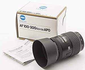 Minolta AF 100-300mm/4,5-5,6 APO Zoom-Objektiv schwarz verkaufen