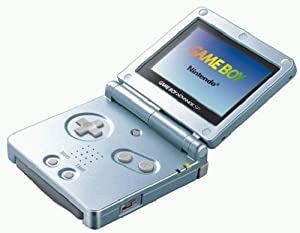 Nintendo Game Boy Advance SP arctic blue verkaufen