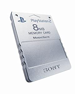 Sony PlayStation 2 8MB Memory Card satin silber/weiß verkaufen