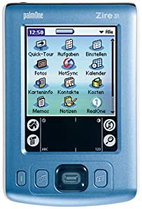 Palm Zire 31 Handheld PDA blau verkaufen