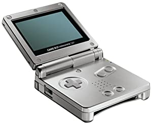 Nintendo Game Boy Advance SP silber verkaufen