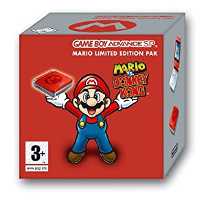 Nintendo Game Boy Advance SP Mario Special Edition [inkl. Mario vs. Donkey Kong] rot/silber verkaufen