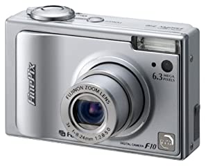 Fujifilm FinePix F10 [6MP, 3-fach opt. Zoom, 2,5"] silber verkaufen