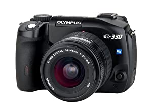Olympus E-330 [7.5 MP, Live View, 2,5"] schwarz inkl. Zuiko Digital 14-45mm 1:3,5-5,6 Objektiv verkaufen