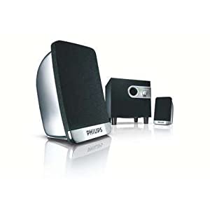 Philips SPA1300/00 PC-Lautsprecher 2.1 silber/schwarz verkaufen