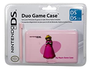 PDP Nintendo Duo Game Case + Stylus [Prinzessin Peach Edition, für DS + DS Lite] rosa verkaufen