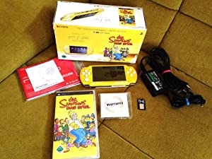 Sony PSP Slim & Lite (2004) Simpsons Edition [inkl. Die Simpsons: Das Spiel] gelb verkaufen