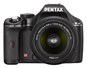 Pentax K-m [10MP] schwarz inkl. DA L 18-55mm verkaufen