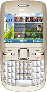 Nokia C3-00 gold/weiß verkaufen