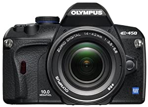 Olympus E-450 [10MP, 2,7"] schwarz verkaufen
