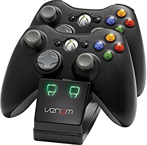 Venom Twin Charging Cradle [für Xbox 360, UK Import] schwarz verkaufen