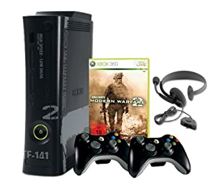 Microsoft Xbox 360 Elite 250GB Modern Warefare Limited Edition [inkl. 2 Wireless Controller, inkl. Call of Duty: Modern Warfare 2] schwarz verkaufen