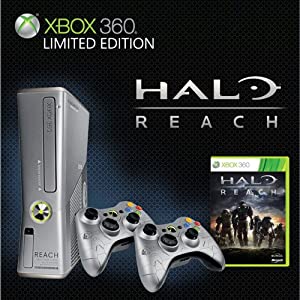 Microsoft Xbox 360 250GB Halo Reach Edition [inkl. Halo Reach + 2 Wireless Controller] silber verkaufen