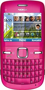 Nokia C3-00 pink verkaufen