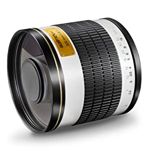 Walimex Pro 500mm 1:6,3 DSLR Spiegel-Teleobjektiv (Filtergewinde 34mm) für Sigma Objektivbajonett weiß verkaufen