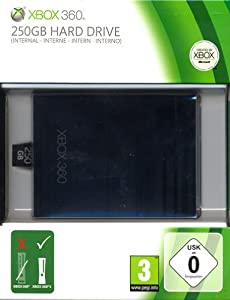 Microsoft Xbox 360 250GB Festplatte [nur für 360 Slim] schwarz verkaufen