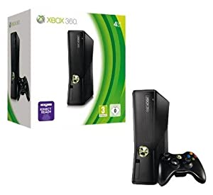 Microsoft Xbox 360 Slim 4GB [inkl. Wireless Controller] matt schwarz verkaufen
