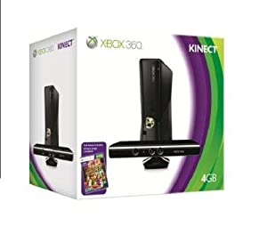 Microsoft Xbox 360 Slim 4GB [inkl. Kinect Sensor und Kinect Adventures] schwarz verkaufen