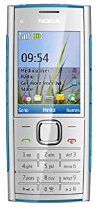 Nokia X2-00 silber/blau verkaufen