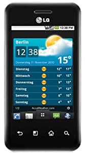 LG E720 Optimus Chic Smartphone schwarz verkaufen