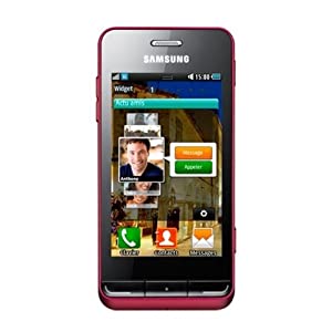 Samsung Wave 723 (S7230) garnet red verkaufen