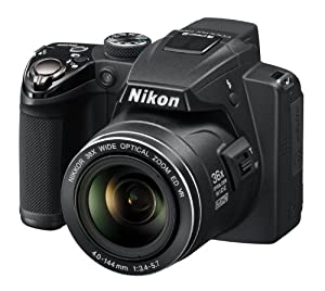 Nikon Coolpix P500 [12MP, 36-fach opt. Zoom, 3"] schwarz verkaufen