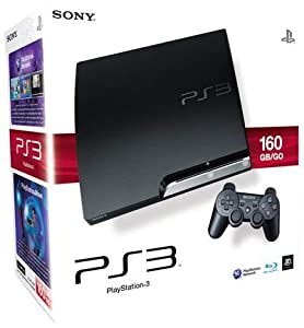 Sony PlayStation 3 slim 160 GB [K Modell, inkl. Wireless Controller] schwarz verkaufen