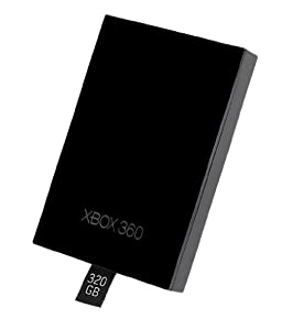 Microsoft Xbox 360 320GB Festplatte [nur für 360 Slim, inkl. Lego Star Wars III] schwarz verkaufen