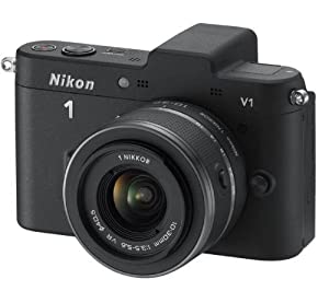 Nikon 1 V1 [10MP, 3"] schwarz inkl. 1 Nikkor 10-30mm 1:3,5-5,6 VR Objektiv verkaufen