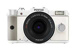 Pentax Q 02 SLR Digital Kamera (12 Megapixel, 3-fach opt. Zoom, 7,6 cm (3 Zoll) Display, Full-HD Video, bildstabilisiert) inkl. 28-83mm Objektiv weiß verkaufen