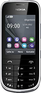 Nokia Asha 203 dunkelgrau verkaufen
