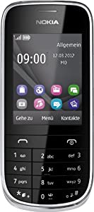 Nokia Asha 203 silber/weiss verkaufen