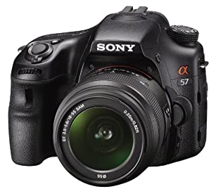 Sony Alpha 57 [16.1MP, Full HD, 3"] schwarz inkl. 18-55mm 1:3,5-5,6 DT SAM Objektiv verkaufen