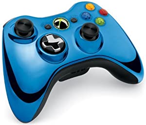 Microsoft Xbox 360 Controller Wireless chromblau verkaufen