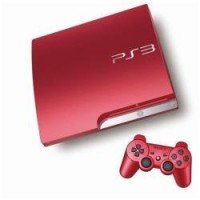 Sony PlayStation 3 Slim 320GB [K-Modell, inkl. 2 DualShock Wireless Controller] scarlet red verkaufen
