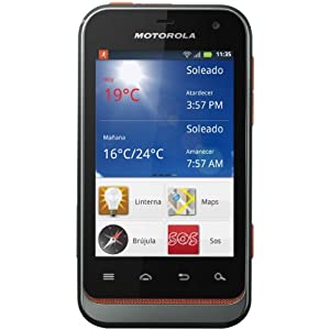 Motorola Defy (XT320) mini schwarz/orange verkaufen
