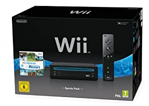 Nintendo Wii Sports Pak Limited Edition schwarz verkaufen
