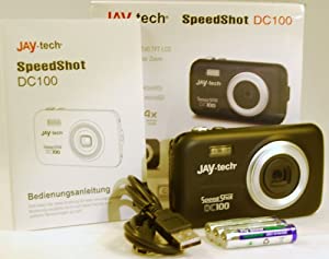 Jay-Tech Speedshot DC100 [3MP, 4-fach dig. Zoom, 1,8"] schwarz verkaufen
