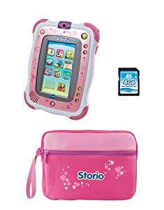 VTech 80-136864 - Storio 2 Lern-Tablet [5"] pink inkl. Tragetasche 4GB-SD-Karte verkaufen