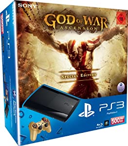 Sony PlayStation 3 Super Slim 500GB God of War Limited Edition [inkl. God of War Ascension Special Edition + Wireless Controller] schwarz verkaufen