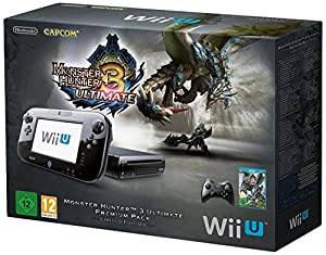 Nintendo Wii U Premium Pack 32GB [inkl. Monster Hunter 3 + Wii U Pro Controller] schwarz verkaufen