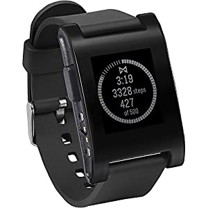 Pebble Smartwatch 301 schwarz/grau verkaufen