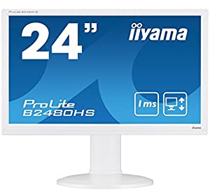 Iiyama B2480HS-W2 [23,6", VGA, DVI, HDMI, 1ms Reaktionszheit] weiß verkaufen
