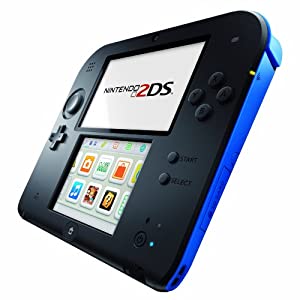 Nintendo 2DS schwarz blau verkaufen