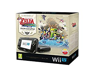 Nintendo Wii U schwarz 32GB [Legend of Zelda Design ohne Spiel] verkaufen