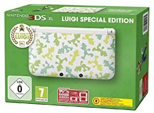 Nintendo 3DS XL Luigi Special Edition weiß verkaufen