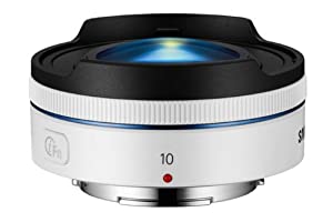 Samsung NX Lens 10mm 1:3,5 Fisheye i-Function weiß verkaufen
